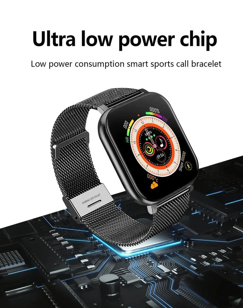 2025 New Smart Watches for Men Women Newest 2024 Sport SmartWatch DIY Watch Faces Bluetooth Call Phone Smart Band PK H13 H5 P73 - sport flow