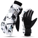 Winter Snowboard Ski Gloves – Unisex PU Leather, Non-slip, Touch Screen, Waterproof, Fleece, Warm Snow Sports Gloves. - sport flow