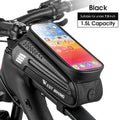 WEST BIKING Bicycle Bag 7.0 Inch Phone Bag Waterproof Front Frame Cycling Bag Sensitive Touch Screen MTB Road Bike Bag - sport flow