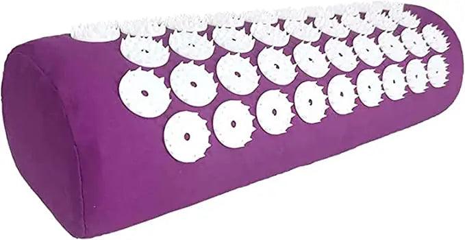 Yoga Massage Pads with Large Touchpoints for Better Neck Back and Foot Massage Household Massage Pillows in Purple Color - sport flow