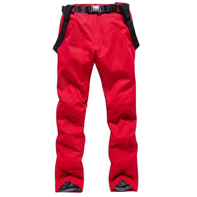 New Men and Women Winter Outdoor Ski Pants Windproof Waterproof Warm Breathable Snowboarding Pants Snow Sports Bibs Pants - sport flow