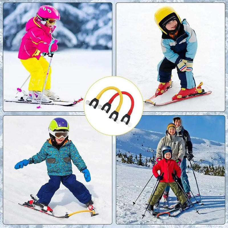 Ski Tip Connector For Beginners Ski Wedge Aid Connector For Children Adults Outdoor Training Exercise Sport Snowboarding Accesso - sport flow