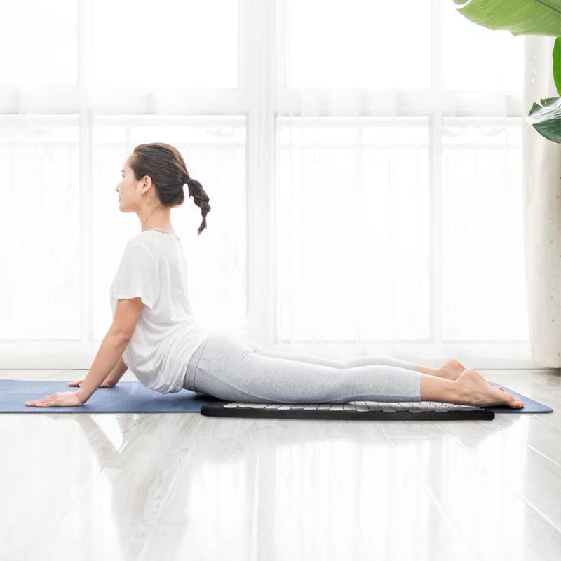 Yoga Massage Pads with Large Touchpoints for Better Neck Back and Foot Massage Household Massage Pillows in Purple Color - sport flow