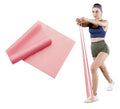 Yoga Pilates Resistance Band Long Training Stretch Bands for Physical Therapy Lower Body home Strength Elastic Exercise Bands - sport flow