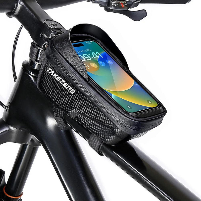 Bicycle Bag Waterproof Touch Screen Cycling Bag Top Frame Tube Bag MTB Road Bike Bag Phone Case Bike Accessories - sport flow