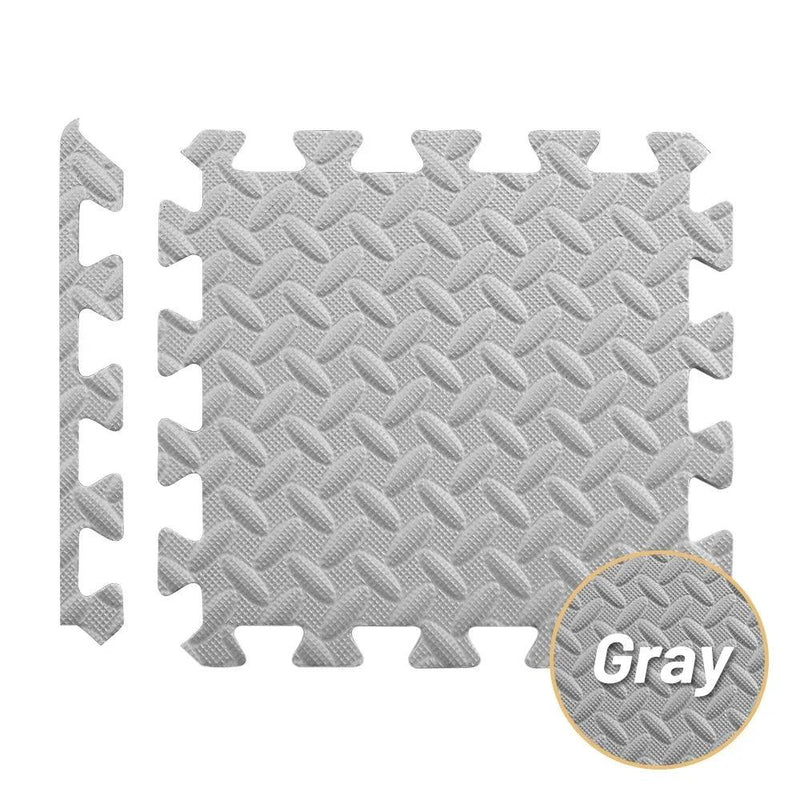 4~20Pcs Puzzle Fitness Mat, Eva Interlocking Foam Floor Tiles for Home Gym, Home Gym Equipment Mat, Non-Slip Floor Mat for Kids - sport flow