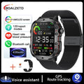 2025 New For Xiaomi Military Smart Watch Men IP68 5ATM Outdoor Sports Fitness Tracker Health Monitor 1.96" BT Call Smartwatch - sport flow