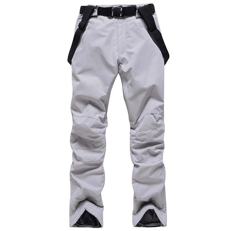 New Men and Women Winter Outdoor Ski Pants Windproof Waterproof Warm Breathable Snowboarding Pants Snow Sports Bibs Pants - sport flow
