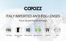 COPOZZ Outdoor Sports Ski Goggles UV400 Protection Ski Mask Male Female Anti-Fog Big Face Snow Glasses Snowboard Skiing Eyewear - sport flow