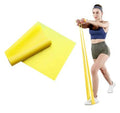 Yoga Pilates Resistance Band Long Training Stretch Bands for Physical Therapy Lower Body home Strength Elastic Exercise Bands - sport flow