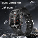 2025 New For Xiaomi Military Smart Watch Men IP68 5ATM Outdoor Sports Fitness Tracker Health Monitor 1.96" BT Call Smartwatch - sport flow