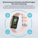 For Android IOS Smart Bracelet Women Smartwatch Men Heart Rate Blood Oxygen Waterproof Sport Smart Band Watch For Ladies +Gift - sport flow