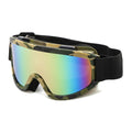 Large Frame Ski Goggles with Colorful Lens Anti-Collision Anti-Glare Lens Outdoor Sport Snow Snowboard for Snowboarding Skiing - sport flow