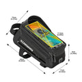 Bicycle Bag Waterproof Touch Screen Cycling Bag Top Frame Tube Bag MTB Road Bike Bag Phone Case Bike Accessories - sport flow