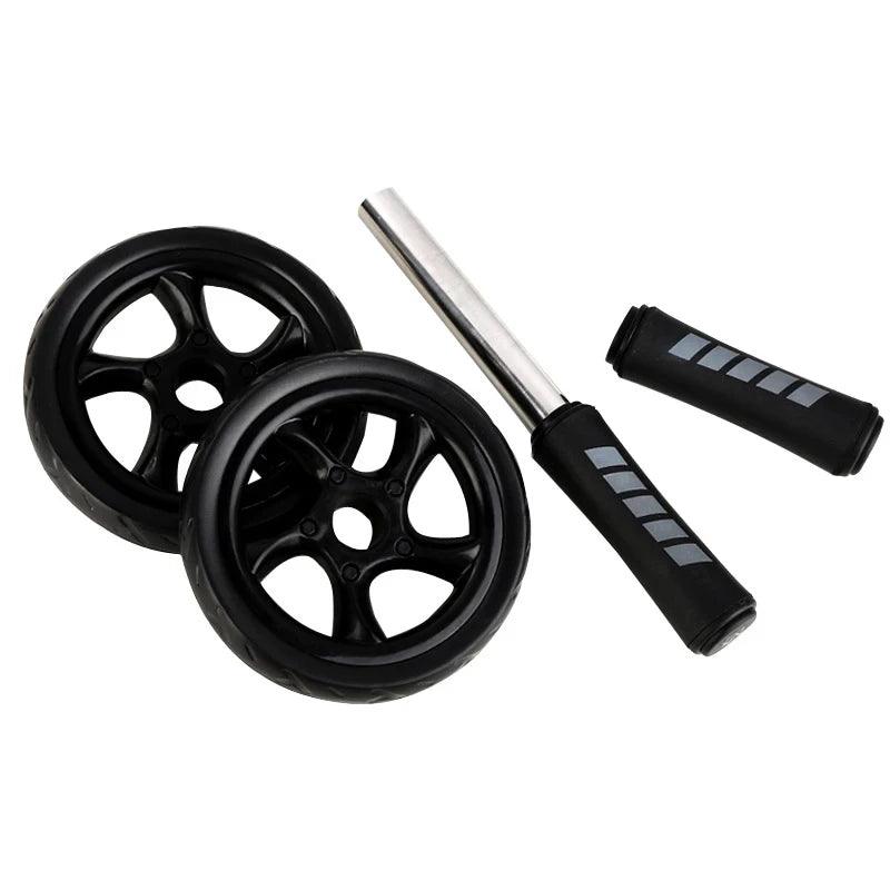 AB Roller Wheel Roller Keep Fit Wheels Home Crunch Artifact No Noise Abdominal Training Equipment for Gym Strength Workouts - sport flow