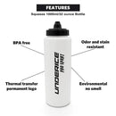 Ice Hockey Water Bottle Hockey Accessories BPA Free Sports Bottle 750/1000ml For Ice Hockey Lacrosse Football Sports Equipment - sport flow