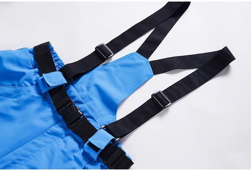 New Men and Women Winter Outdoor Ski Pants Windproof Waterproof Warm Breathable Snowboarding Pants Snow Sports Bibs Pants - sport flow