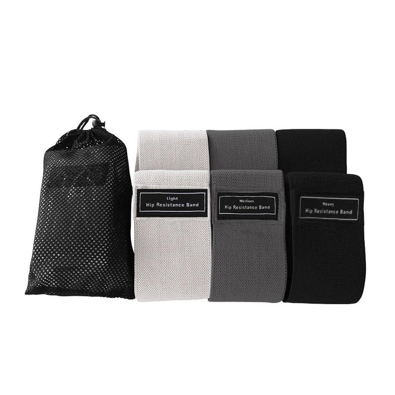 Fabric Resistance Hip Booty Bands Glute Thigh Elastic Workout Bands Squat Circle Stretch Fitness Strips Loops Yoga Gym Equipment - sport flow