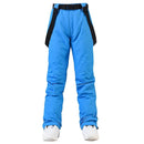 New Men and Women Winter Outdoor Ski Pants Windproof Waterproof Warm Breathable Snowboarding Pants Snow Sports Bibs Pants - sport flow