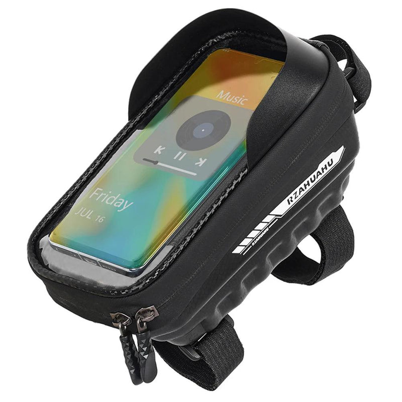 Bicycle Bag Waterproof Touch Screen Cycling Bag Top Frame Tube Bag MTB Road Bike Bag Phone Case Bike Accessories - sport flow