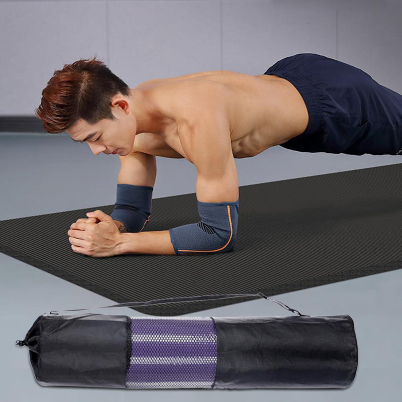 Gym Mat Yoga Sport for Gym At Home for Exercises Stretch Abs Meditation Mat Pilates Exercise Yoga Mat Bag - sport flow