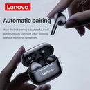Original Lenovo lp40 Bluetooth Earphone 5.0 Immersive Sound HIFI TWS With Microphone Touch Control For Long Standby Time Motion - sport flow