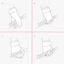 SKDK Gym Grips Palm Guards Cowhide Palm Protector Weightlifting Gymnastics Workout Gloves Grips Fitness Training Equipment - sport flow