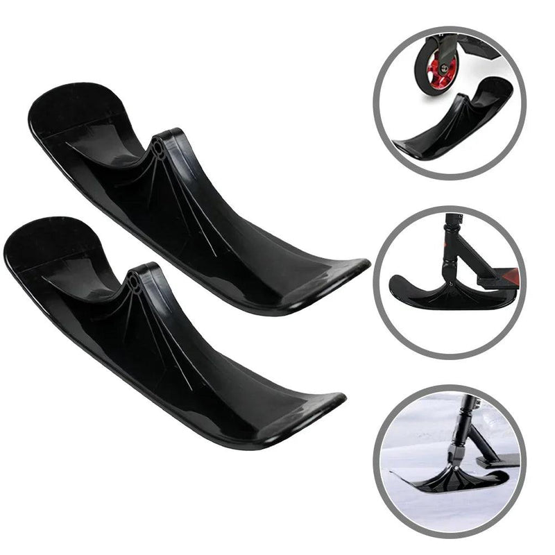 2PCS Scooter sled Warm sled board Balance bike snow ski sled - sport flow