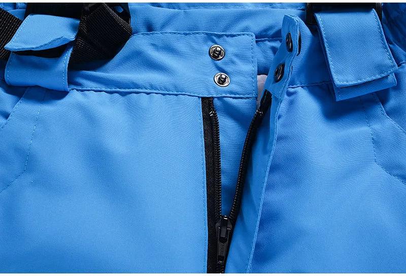New Men and Women Winter Outdoor Ski Pants Windproof Waterproof Warm Breathable Snowboarding Pants Snow Sports Bibs Pants - sport flow