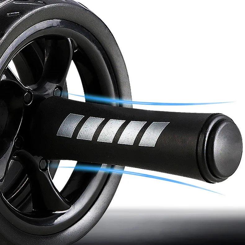 AB Roller Wheel Roller Keep Fit Wheels Home Crunch Artifact No Noise Abdominal Training Equipment for Gym Strength Workouts - sport flow
