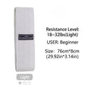 Fabric Resistance Hip Booty Bands Glute Thigh Elastic Workout Bands Squat Circle Stretch Fitness Strips Loops Yoga Gym Equipment - sport flow