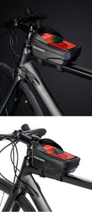 TAKEZERO A2 Mountain Bicycle Bag - Hard Shell EVA Front Bar Bag for Road Bikes, Mobile Phone Handlebar Bag - Cycling Equipment - sport flow