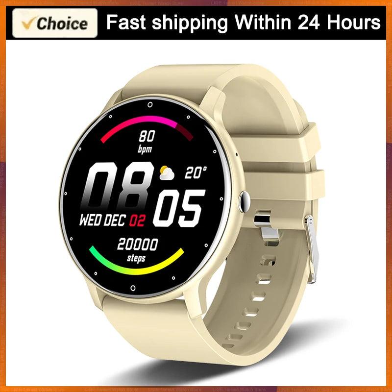 LIGE 2025 Smart Watch Women Men Lady Gift Sport Fitness Watches Heart Rate Monitor Waterproof Smartwatch For Xiaomi Android IOS - sport flow