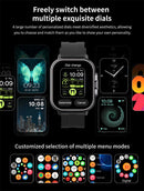 2024 Smart Watch 2 in 1 With Earphone Smartwatch Bluetooth Call Men Watch GPS Track Heart Rate Monitor Play Music SmartWatch - sport flow