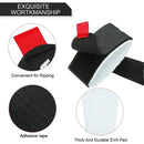 Black Nylon Adjustable Ski Handle Strap Bag Skiing Bag Adjustable Pole Shoulder Hand Carrier Lash Straps Porter Hook Loop - sport flow