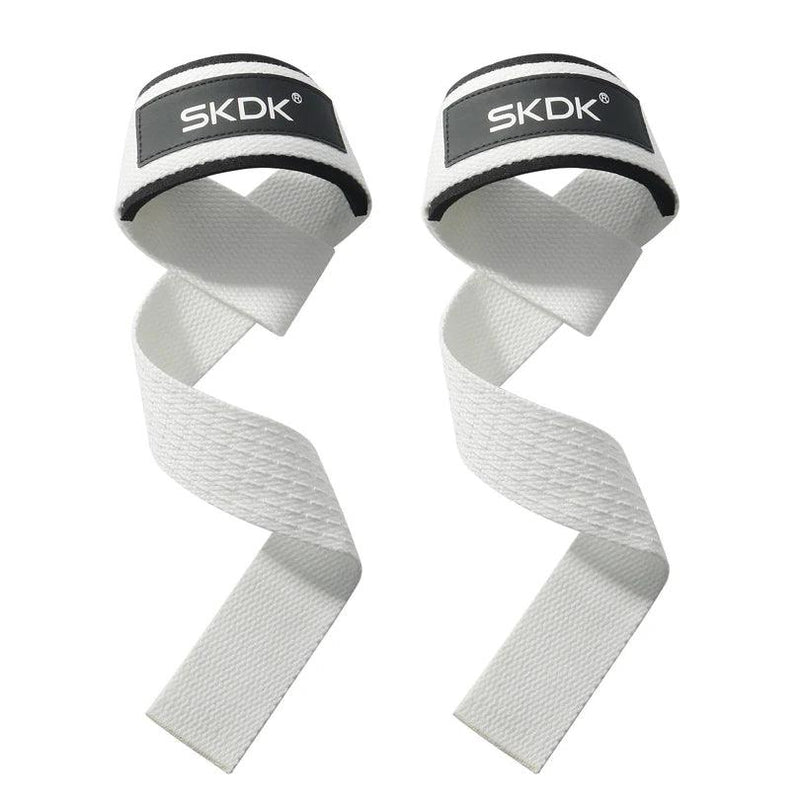 Weightlifting Straps 1 Pair Lifting Wrist Anti-Slip Silicone Strength Training Strap Deadlifts Crossfit Hand Grips Wrist Support - sport flow