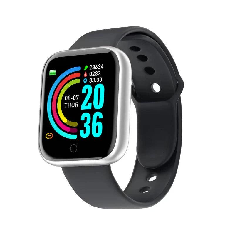 Multifunctional Smart Watch Men Women Bluetooth Connected Phone Music Fitness Sports Bracelet Sleep Monitor Y68 Smartwatch D20 - sport flow