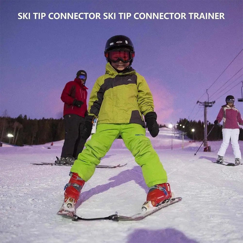 Ski Tip Connector For Beginners Ski Wedge Aid Connector For Children Adults Outdoor Training Exercise Sport Snowboarding Accesso - sport flow