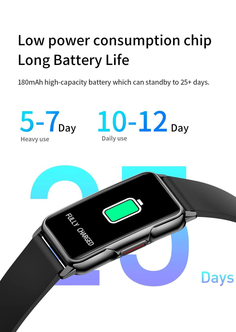 For Android IOS Smart Bracelet Women Smartwatch Men Heart Rate Blood Oxygen Waterproof Sport Smart Band Watch For Ladies +Gift - sport flow