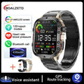 2025 New For Xiaomi Military Smart Watch Men IP68 5ATM Outdoor Sports Fitness Tracker Health Monitor 1.96" BT Call Smartwatch - sport flow