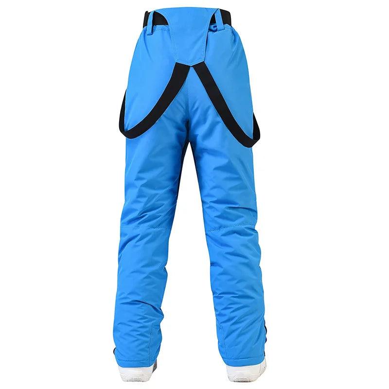 New Men and Women Winter Outdoor Ski Pants Windproof Waterproof Warm Breathable Snowboarding Pants Snow Sports Bibs Pants - sport flow
