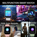 Smartwatch With 4.65cm Full Touch Screen, Text & Call Functions, 100+ Sports Modes, Pedometer, Calorie Counter, Waterproof, Compatible With Android & IOS - sport flow